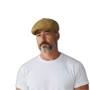 Vintage Wool Fold A Felt Immacula Newsboy Hat Made in England